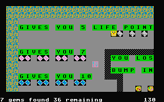 Get Gems atari screenshot
